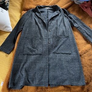 Anthropologie Harlan plaid blazer